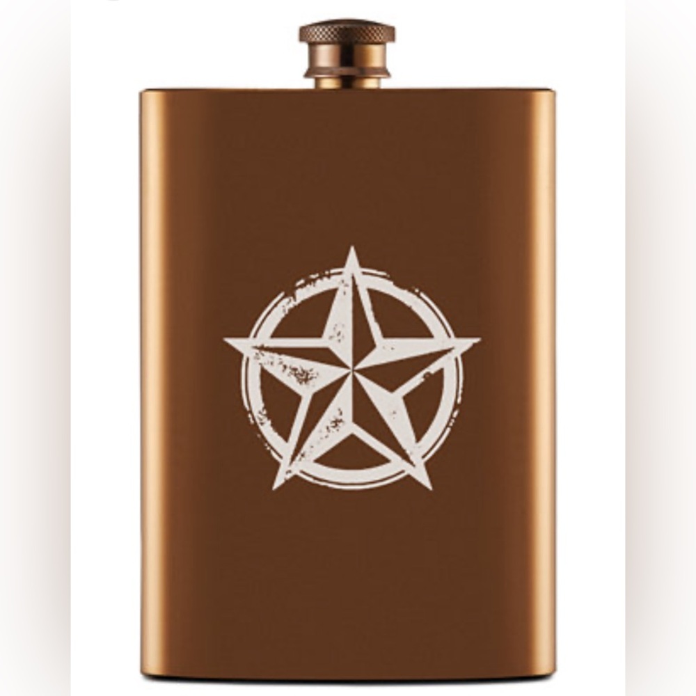 Texas State of Mind Thirstystone Stainless Steel 8oz Flask